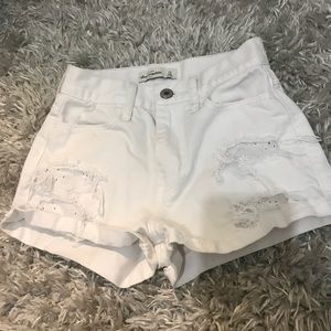 Abercrombie kids white short size 12